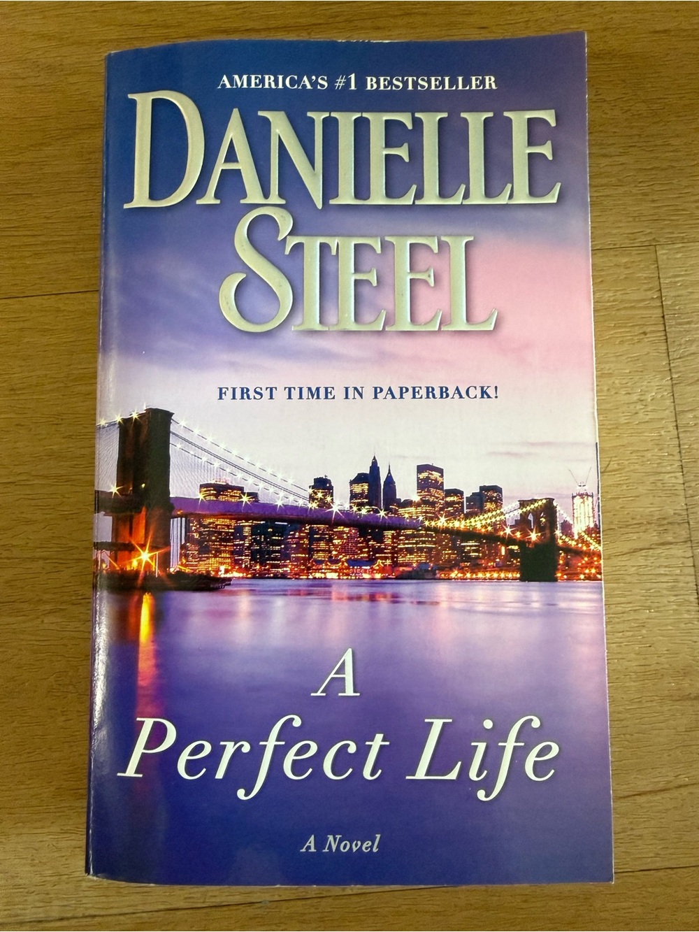 📚3 for $12📚 Danielle Steel - A Perfect Life (Paperback) in Purple Gradient